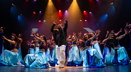 Colorful group choreography