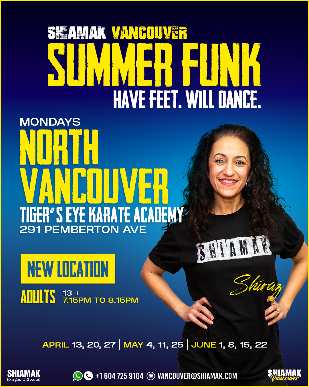 North Vancouver adults schedule