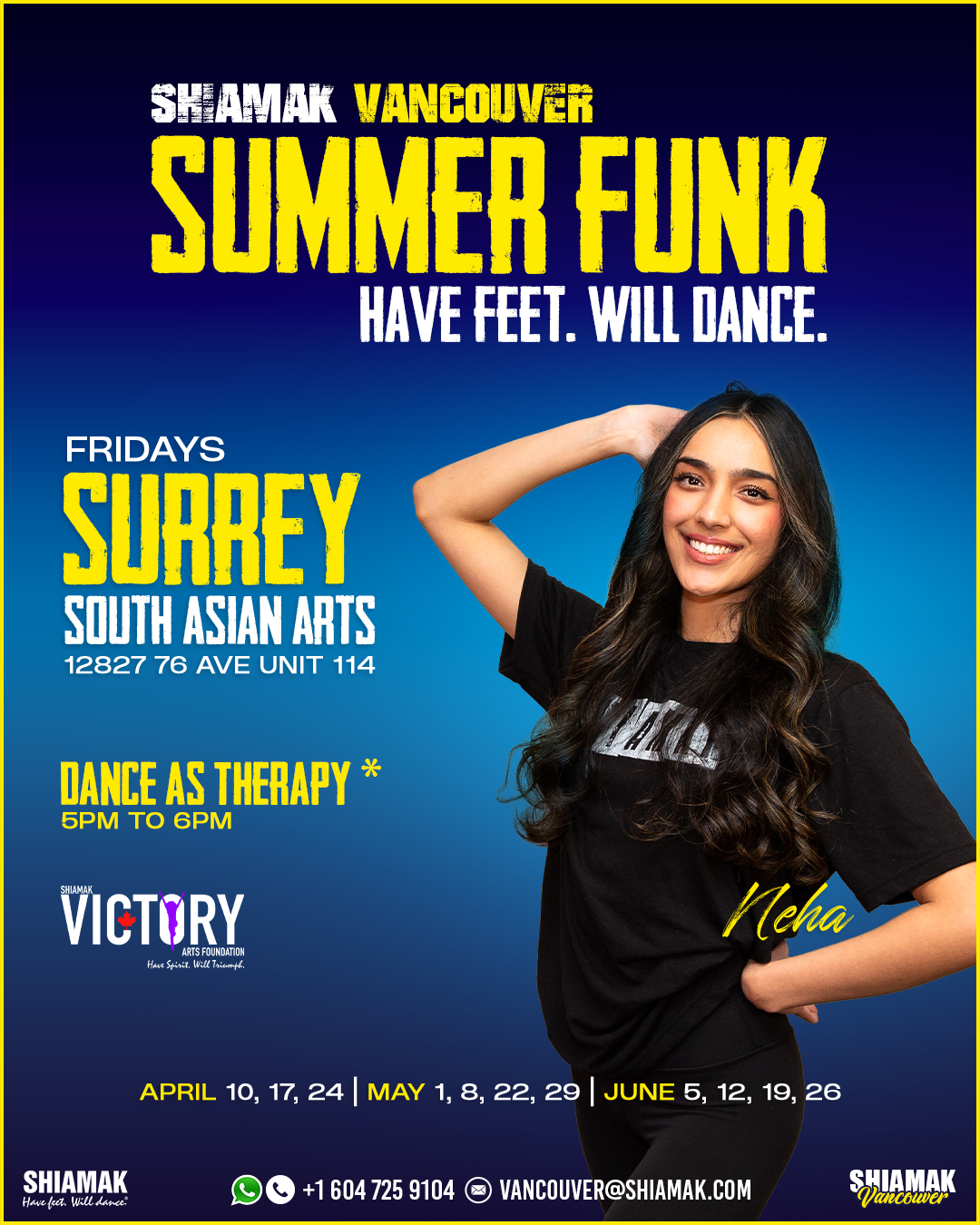 Surrey Victory schedule